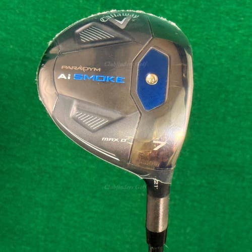 NEW Callaway Paradym Ai Smoke Max D 21 Fairway Wood 7 UST LINQ 7F4 Stiff w/HC