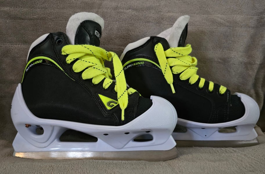 Graf Supra G4500 Junior sz 3.5 Hockey Goalie Skates Regular Width Size 3.5 (Used)