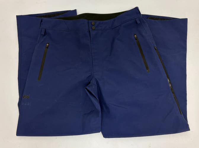 FA Frederick Ansara Canada Event Waterproof Breathable Shell Pants Blue M NEW