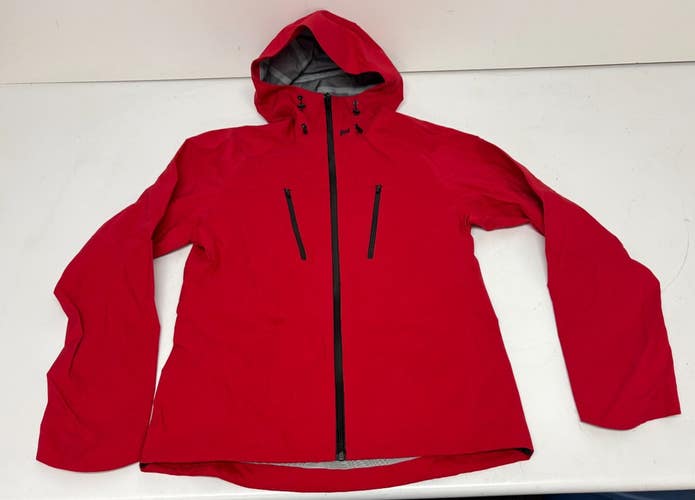 FA Frederick Ansara Red Event Waterproof Breathable Hooded Shell Jacket M NEW