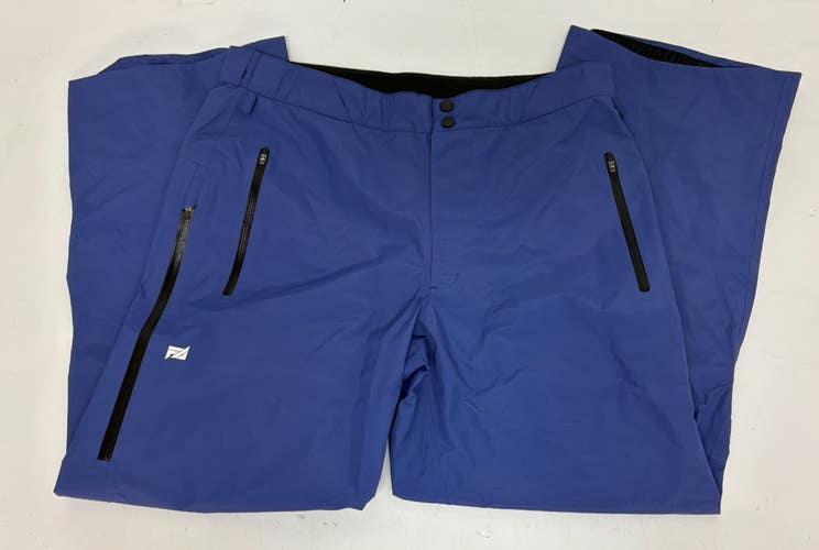 FA Frederick Ansara Canada Event Waterproof Breathable Shell Pants M Blue NEW
