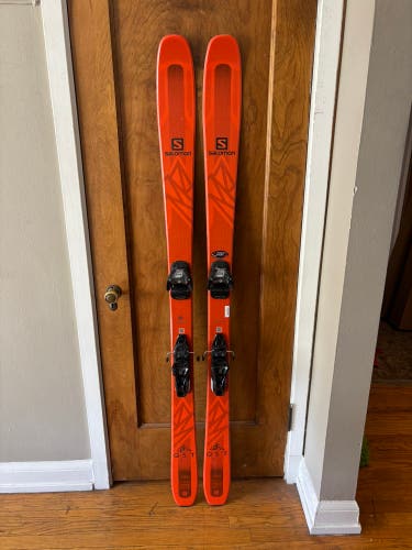 Salomon QST 85 177cm with Salomon Warden MNC Bindings