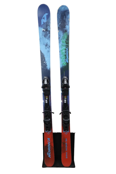 USED 2023 Nordica Soul Rider 84 Skis w/ Tyrolia SP 10 Bindings - 163cm
