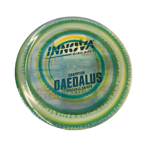 Used Innova CHAMP TIE DYE DAEDALUS Disc Golf Driver Clear 10299-S000304532