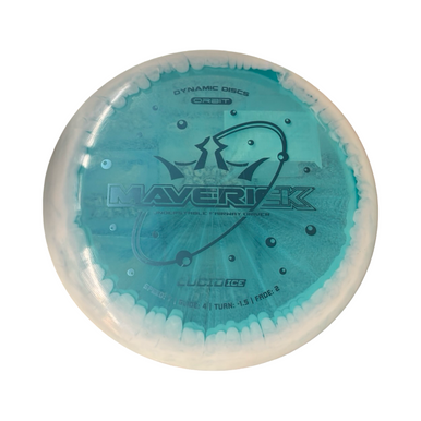 Used Dynamic Discs LUCID ICE MAVERICK Disc Golf Driver Teal 10299-S000304520