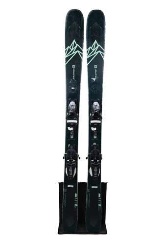 USED 2023 Salomon QST Lux 92 Skis w/ Look NX 12 Bindings - 153cm
