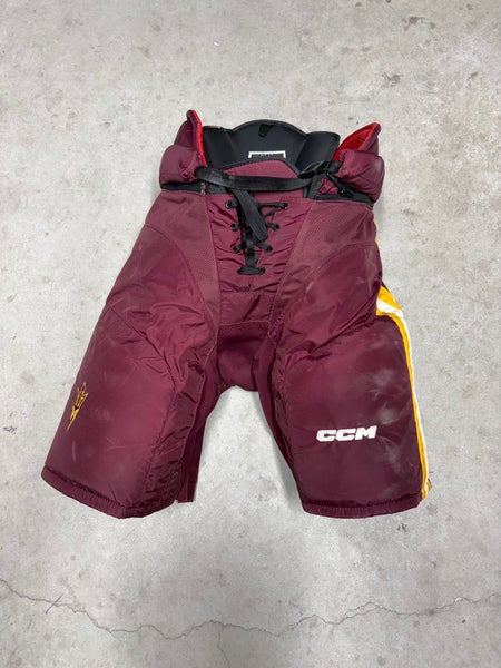Arizona Sun Devils Medium (USED) Senior CCM Pro Stock HP45 Hockey Pants