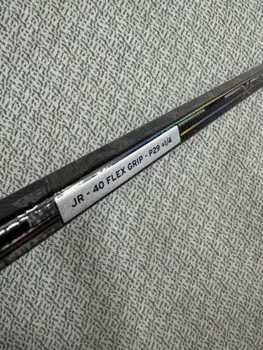 Junior CCM XF Ghost Left Hand Hockey Stick P29 40 Flex (New)