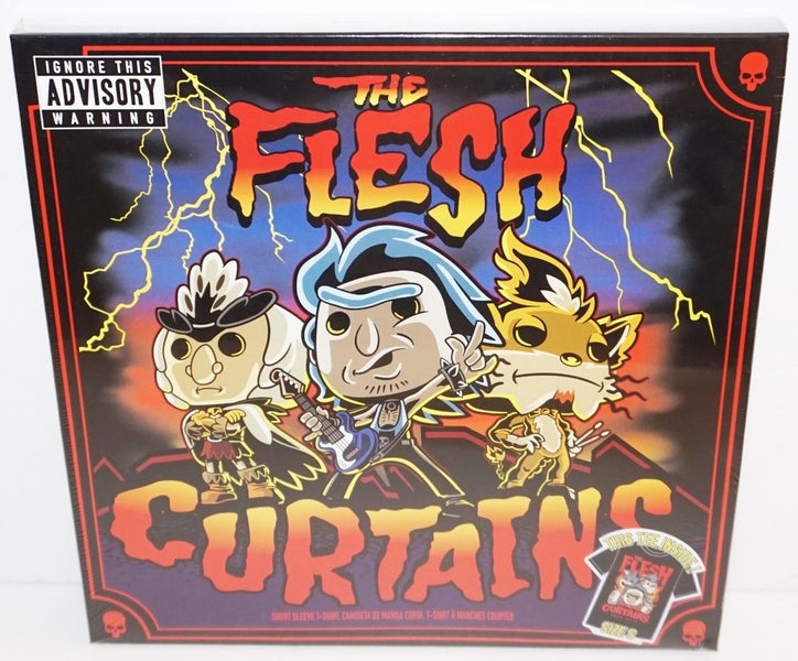 Damaged Box - Rick & Morty Funko Pop Shirt Small Flesh Curtains Tour 2018