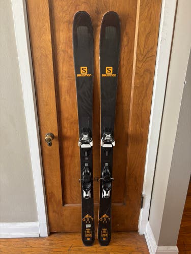 Salomon QST 92 169cm with Adjustable Salomon Warden MNC Bindings
