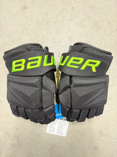 14” Bauer Vapor Hyperlite Dallas Stars Gloves Pro Stock (New) NHL