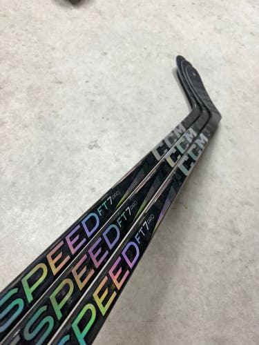3 Pack 85 Flex P29 Senior CCM Jetspeed FT7 Pro Left Hand Hockey Stick Pro Stock (New)