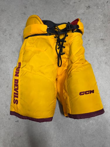 Arizona Sun Devils Medium (USED) Senior CCM Pro Stock HP45 Hockey Pants