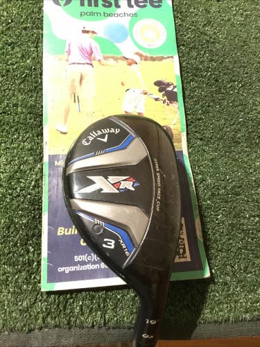 Callaway XR16 OS 19* 3 Hybrid Seniors Fubuki AT50 Graphite Shaft (40)