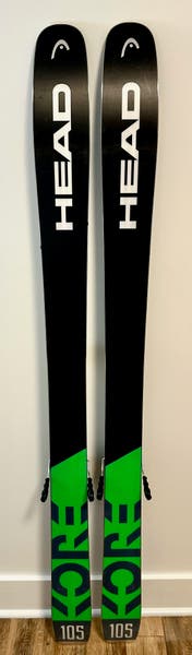 Head Kore 105 180cm Skis w/ Fischer Attack 13 AT Bindings (DIN 13