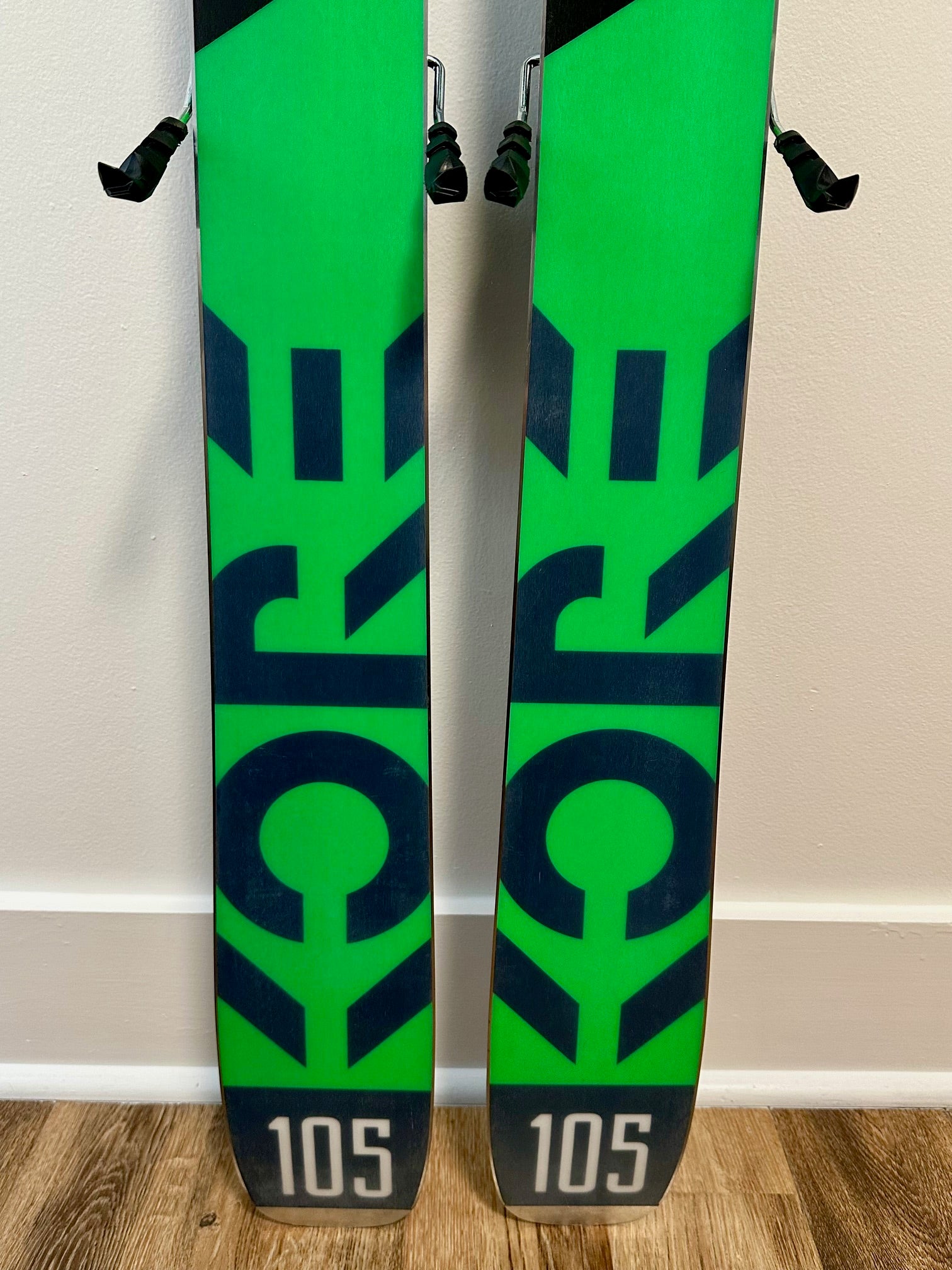 Head Kore 105 180cm Skis w/ Fischer Attack 13 AT Bindings (DIN 13