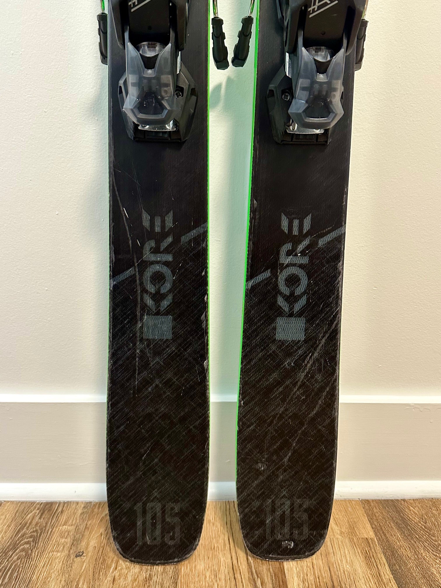 Head Kore 105 180cm Skis w/ Fischer Attack 13 AT Bindings (DIN 13