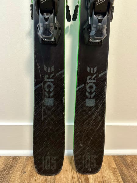 Head Kore 105 180cm Skis w/ Fischer Attack 13 AT Bindings (DIN 13