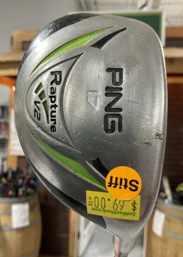 Ping RAPTURE V2 17 #2 Hybrid 40" TFC 939 Stiff Flex Graphite Shaft RH USED