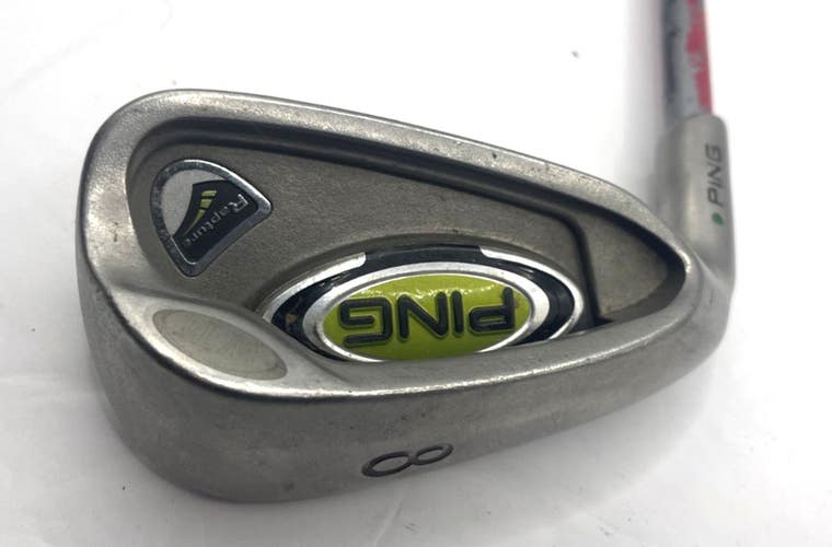 Left Handed Ping Rapture 8-Iron Green Dot Regular Flex TFC 909 Graphite Shaft