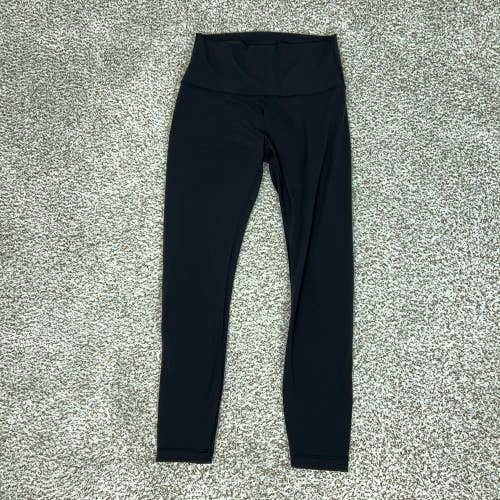 Lululemon Pants Womens 6 Black High Rise Wunder Under Leggings Yoga Athletic Gym