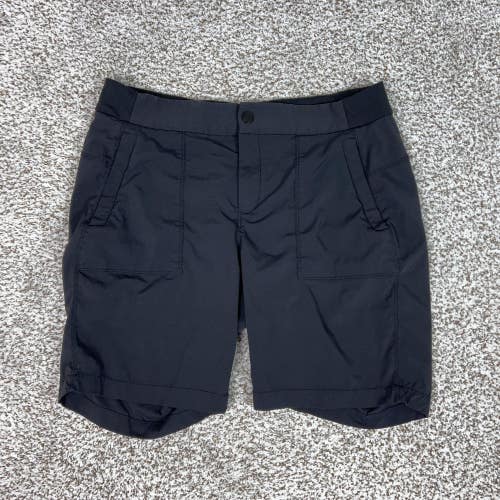 Athleta Shorts Womens 14 Black Trekkie Bermuda 2.0 Hiking Nylon Outdoor Casual