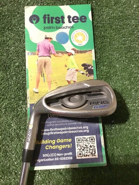 Ping Left Handed G SeriesYellow Dot Pitching Wedge (PW) Stiff AWT 2.0 Steel