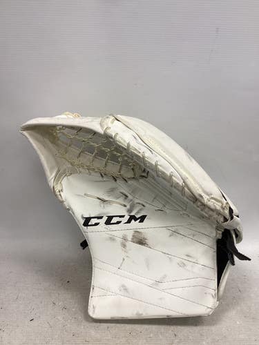 Used CCM E 3.5 Senior Goalie Catcher White 11851-S000041989