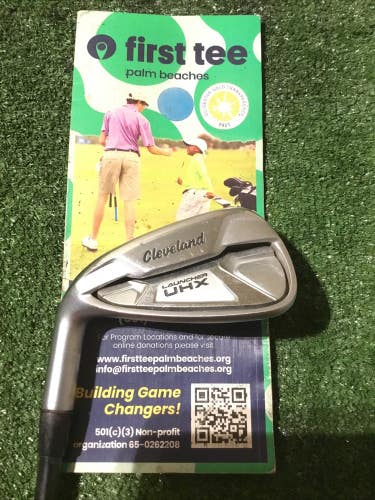Cleveland Left Handed Launcher UHX 39* 9 Iron Regular 6R Miyazaki C Kua Graphite