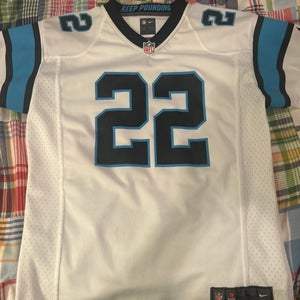 Chris McCaffrey Panthers jersey