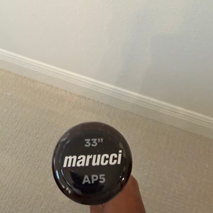 2018 Marucci AP5 Wood BBCOR Certified Bat (-3) 30 oz 33" (New)