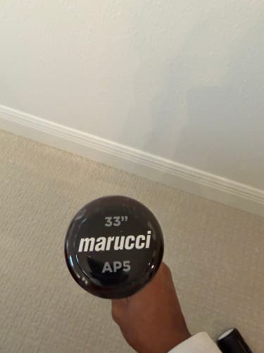 2018 Marucci AP5 Wood BBCOR Certified Bat (-3) 30 oz 33" (New)