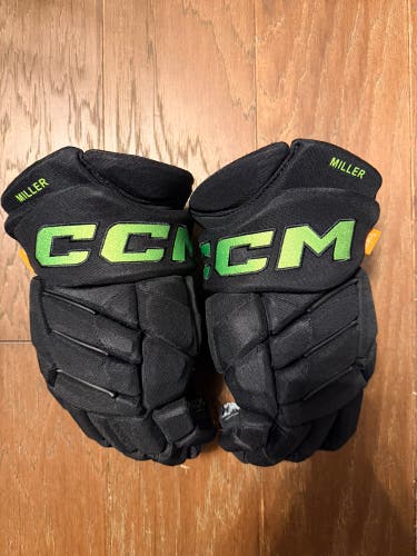 CCM JetSpeed FT1 Gloves 14" Pro Stock (New)Miller Blackout