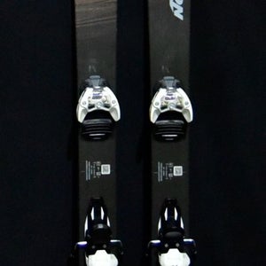 NEW NORDICA UNLEASHED 90 SKIS SIZE 160 CM WITH ATOMIC BINDINGS