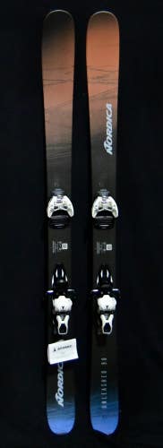 NEW NORDICA UNLEASHED 90 SKIS SIZE 160 CM WITH ATOMIC BINDINGS