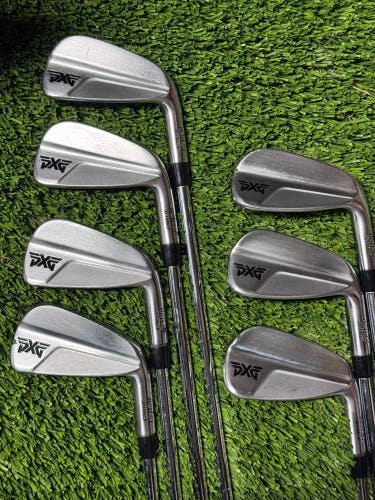 PXG 0211 ST 3X Forged Iron Set 4-PW Elevate MP Stiff Flex Steel Shafts RH