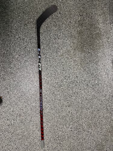 Senior CCM JetSpeed FT5 Pro Right Handed Hockey Stick P28M 85 Flex Pro Stock (Used)