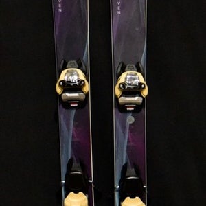 NEW ATOMIC MAVEN 86 SKIS SIZE 169 CM WITH MARKER BINDINGS
