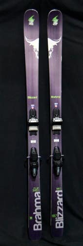 BLIZZARD BRAHMA 88 FLIP CORE SKIS SIZE 187 CM WITH GRIFFON BINDINGS
