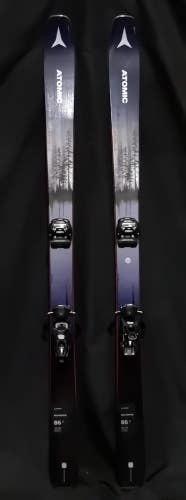 NEW ATOMIC MAVERICK 86C SKIS SIZE 176 CM WITH TYROLIA ATTAC BINDINGS