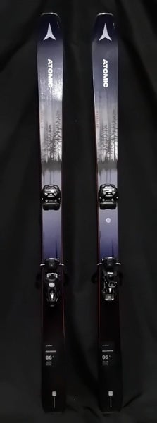 NEW ATOMIC MAVERICK 86C SKIS SIZE 176 CM WITH TYROLIA ATTAC BINDINGS