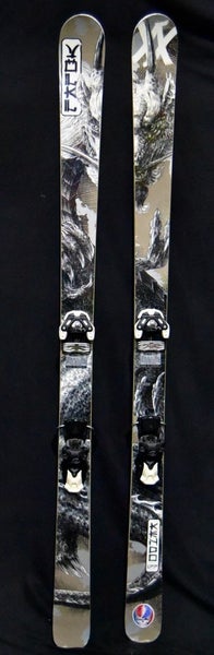 VOLKL KENDO 89 SKIS SIZE 177 CM WITH TYROLIA ATTACK BINDINGS - ALL MOUNTAIN