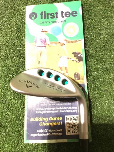 Callaway Mack Daddy PM Grind 56* Sand Wedge (SW) Wedge Flex KBS Tour-V Steel 35