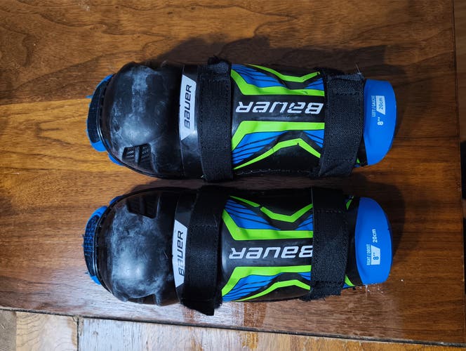 Youth Bauer X 8" Shin Pads (Used)