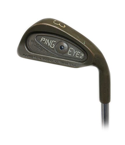Ping Eye 2 BeCu Single 3 Iron Black Dot Steel Ping ZZ Lite Stiff Flex