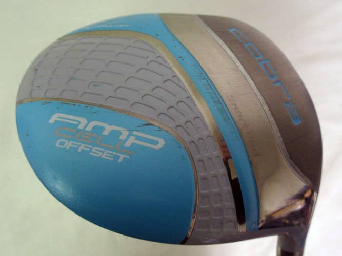 Cobra Amp Cell Offset Driver 13* (Teal, Graphite 45g, Ladies) Golf Club