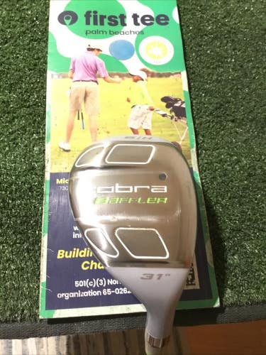 Cobra Ladies Baffler T-Rail 31* 6 Hybrid 50g Womens Graphite (Needs New Grip)
