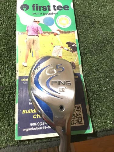 Ping G5 22* Hybrid Stiff Grafalloy ProLaunch Blue HY Series Graphite Shaft (39)