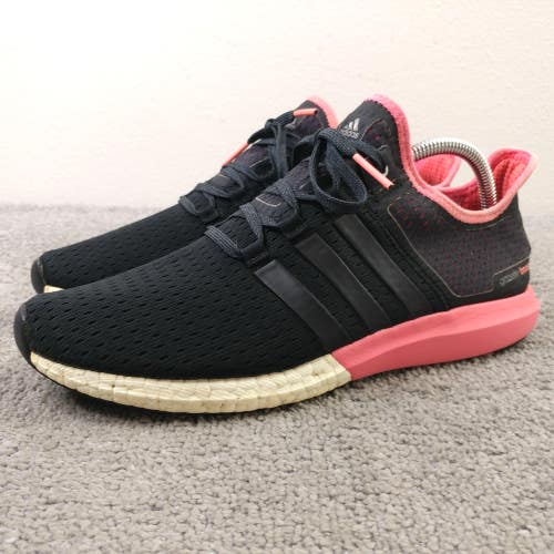 Adidas Gazelle Boost Womens Size 10 Running Shoes Black Pink Sneakers B40737
