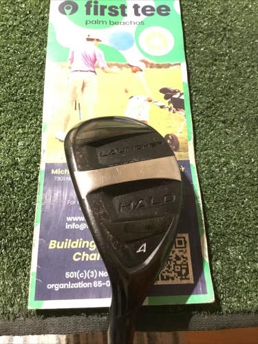 Cleveland Left Handed Ladies Launcher Halo Gliderail 22* 4 Hybrid 4L Graphite